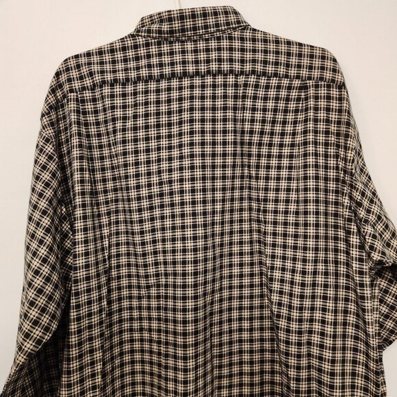 Polo Ralph Lauren Shirt Estate Sport Blue Checkered Button Up Mens XL EUC - Picture 5 of 10